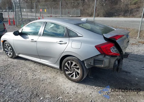 2017 Honda Civic Ex from USA, damaged, VIN 19XFC2F71HE220610